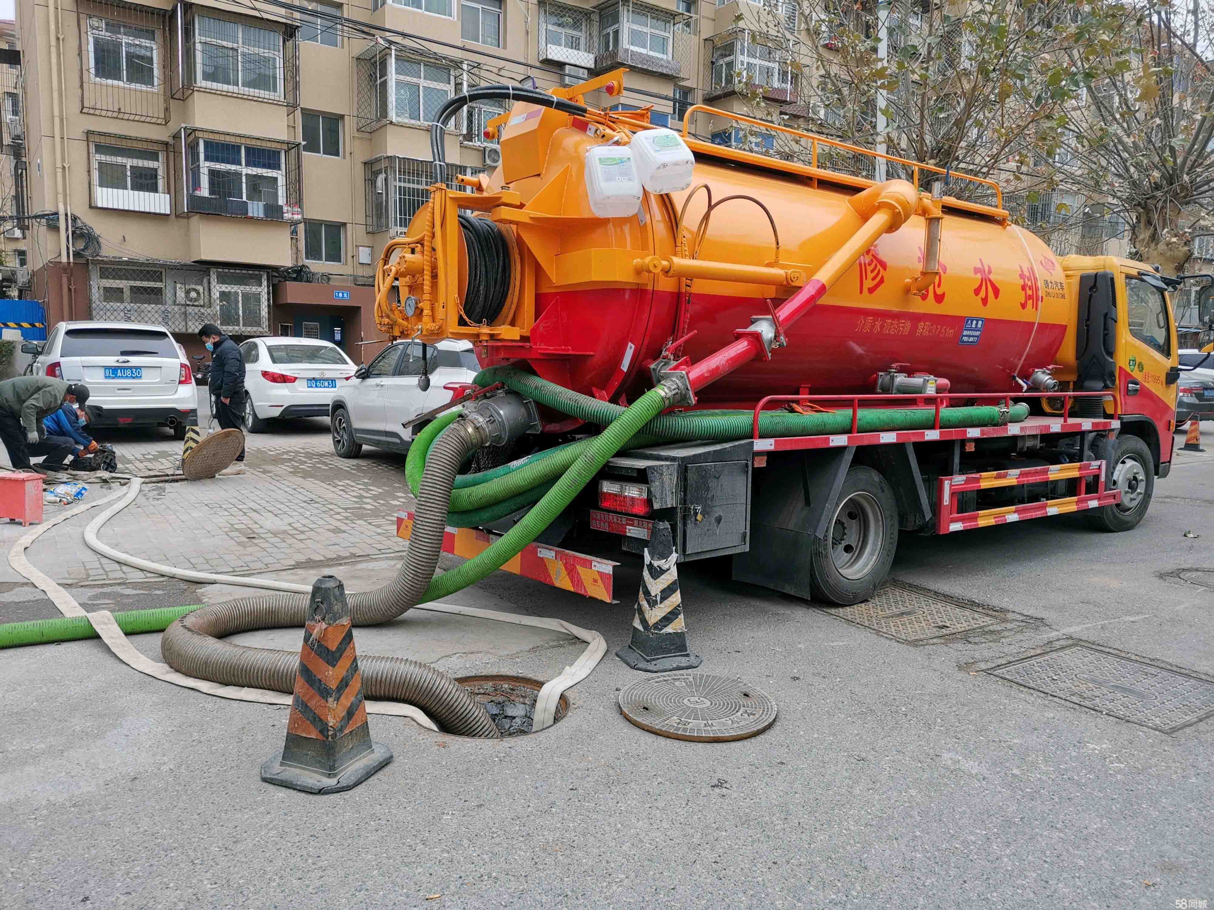 托喀依乡抽粪吸污